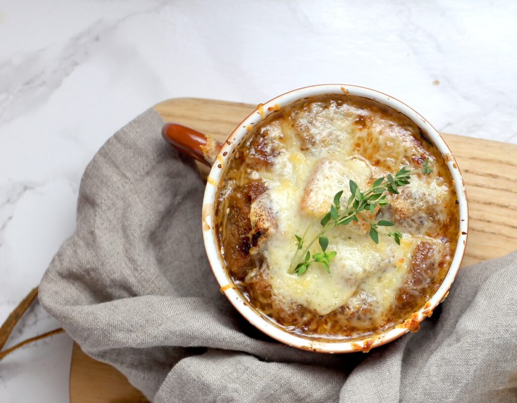 French onion soup dinner recipe echo lake inn dining